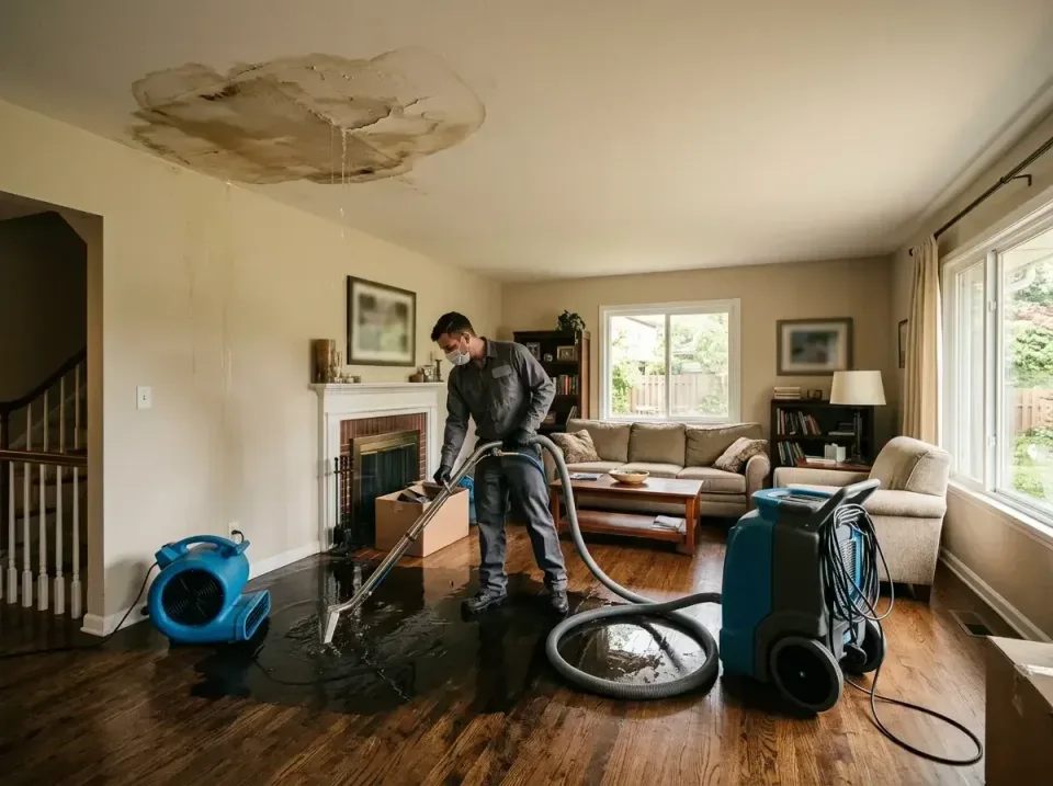 attic-pipe-burst-ceiling-drip-008 — frequently asked questions, Water Damage Restoration & Carpet Care in Willow Springs, MO